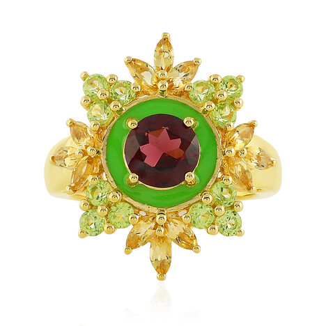 Edelstein-Silberring