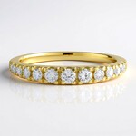 Anello in oro con Diamante I2 (I) (de Melo Gold)