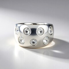 Anello in argento con Zircone