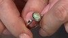 Bague en argent et Opale Welo