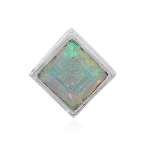 Ciondolo in argento con Opale di Welo (MONOSONO COLLECTION)