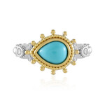 Bague en argent et Turquoise Sleeping Beauty (Dallas Prince Designs)