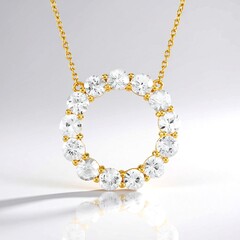 Collana in argento con Zircone (de Melo Essence)