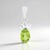 Ciondolo in argento con Peridoto