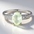 Bague en argent et Orthose