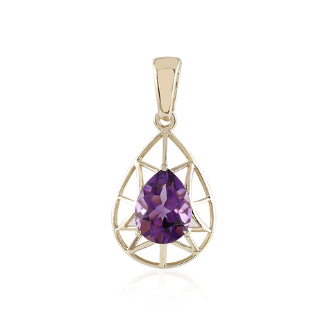 Pendentif en or et Améthyste d'Uruguay (Ornaments by de Melo)