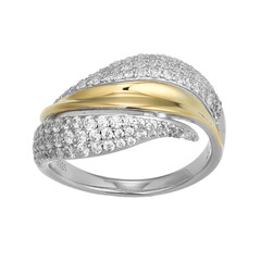 Zirkon-Silberring (Adela Silber)