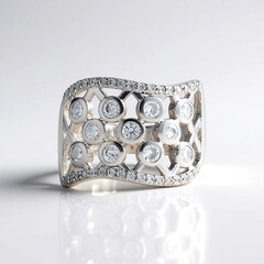 Anello in argento con Zircone