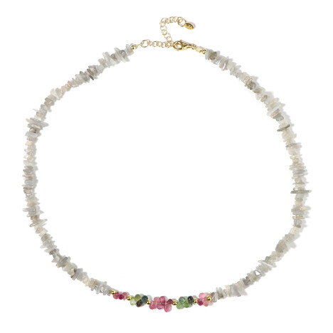 Collana in argento con Pietra di Luna Argentata