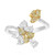 Anillo en oro con Diamante amarillo SI2 (CIRARI)