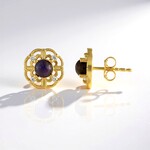 Orecchini in argento con Opale Mezezo