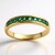 Anello in oro con Smeraldo Zambia AAA (CIRARI)