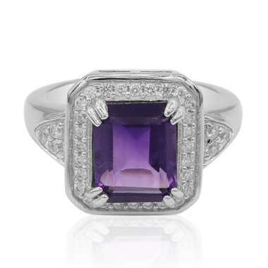 Sambia-Amethyst-Silberring