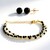 Parure in argento con Onice Nero (Riya)