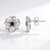 Orecchini in argento con Rodolite