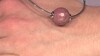 Colgante en plata con Rodonita (MONOSONO COLLECTION)