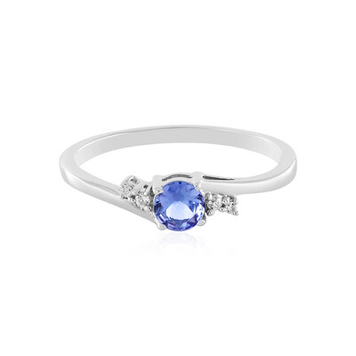 Anello in argento con Tanzanite
