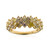 Gouden ring met SI2 Fancy Diamanten (CIRARI)