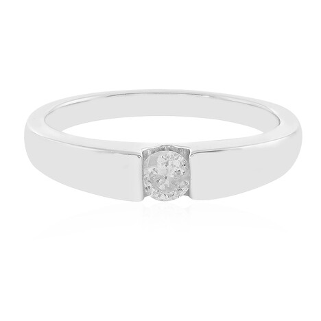 Anillo en oro con Diamante I4 (J)