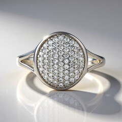 Anello in argento con Zircone