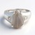 Anello in argento con Agata Botswana