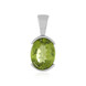 Peridot-Silberanhänger
