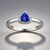 Anello in oro con Tanzanite AAA