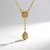 Collana in argento con Diamante Champagne I2 (de Melo Essence)