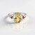 Anello in argento con Berillo Giallo