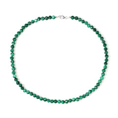 Malachite Silver Necklace