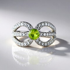 Anello in argento con Sfene