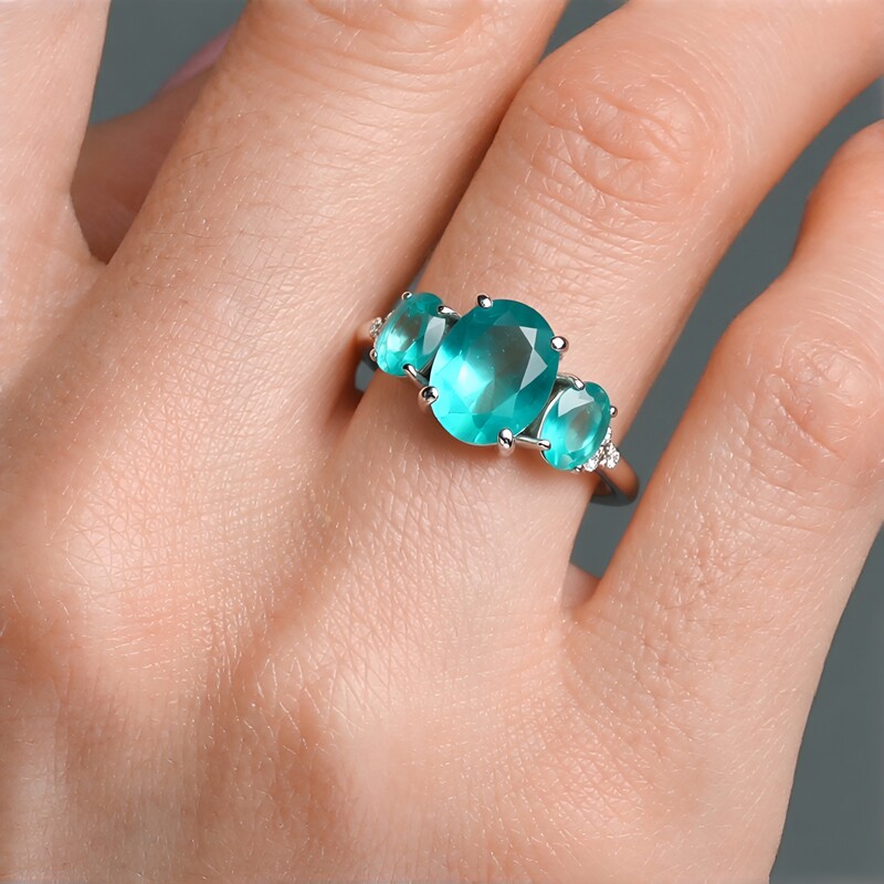 Bague en argent et Grandidierite