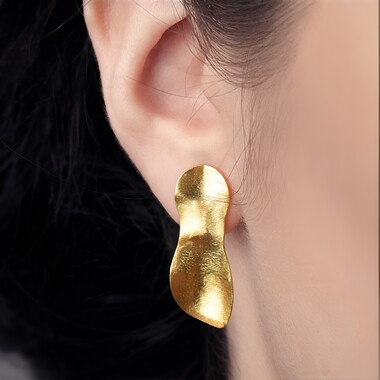 Pendientes en plata (Joias do Paraíso)