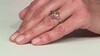 Anillo en oro con Zafiro rosa Tulear (de Melo Gold)