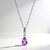 Collana in oro con Zaffiro Rosa (CIRARI)