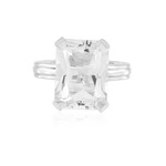 Bague en argent et Quartz blanc (de Melo Essence)