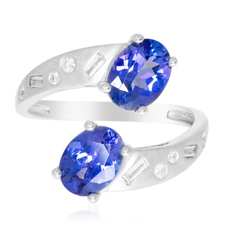 Anillo en oro con Tanzanita AAA (CIRARI)