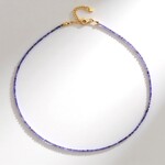 Collana in argento con Tanzanite