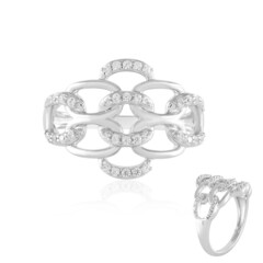 Bague en argent et Zircon
