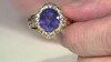 Anillo en plata con Tanzanita (Gems en Vogue)