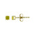 Boucles d'oreilles en or et Diamant jaune I4