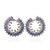 Orecchini in argento con Tanzanite (Dallas Prince Designs)