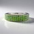 Anello in argento con Diopside Russo