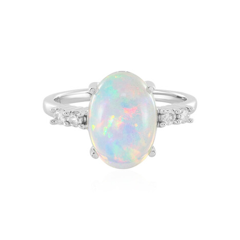 Anello in argento con Opale di Welo