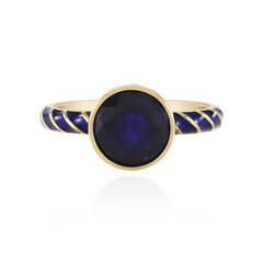 Madagascar Blue Sapphire Silver Ring