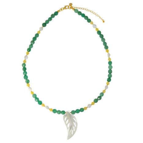 Collar en plata con Nácar