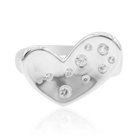 Anello in argento con Zircone