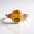 Anello in argento con Scapolite