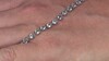 Zilveren armband met hemel-blauwe topaasstenen