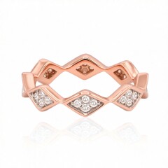 9K SI1 (G) Diamond Gold Ring